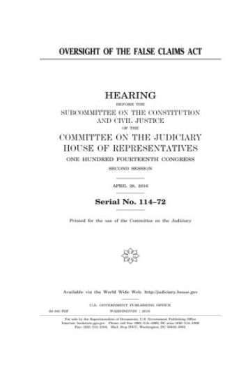 Oversight of the False Claims Act