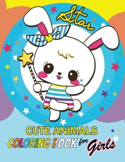 Cute Animals Coloring Book for Girls: Coloring for Children