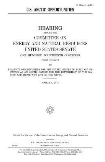 U.S. Arctic opportunities