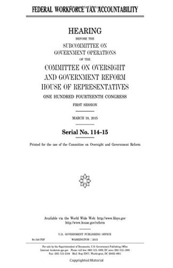 Federal workforce tax accountability