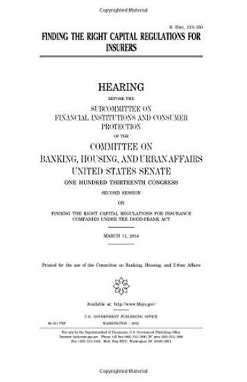 Finding the right capital regulations for insurers