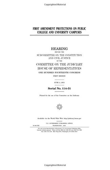 First Amendment protections on public college and university campuses
