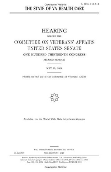 The state of VA health care