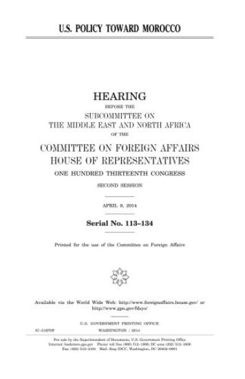 U.S. Policy toward Morocco