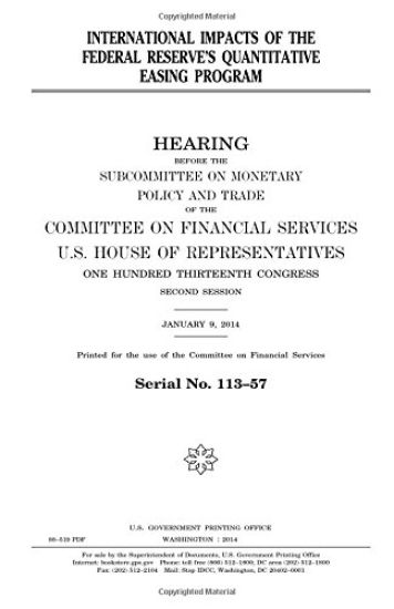 International impacts of the Federal Reserve's quantitative easing program