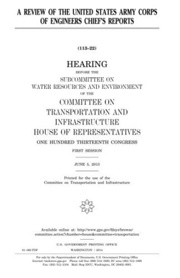 A review of the United States Army Corps of Engineers chief's reports