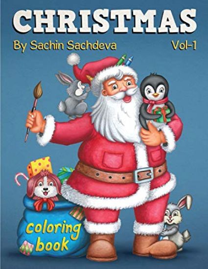 Christmas Coloring Book for Kids: Winter Season Book for Boys & Girls