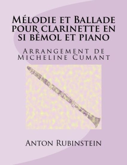 Melodie et Ballade pour clarinette en si bemol et piano
