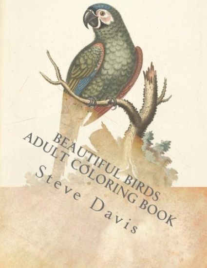 Beautiful Birds Adult Coloring Book: Stress Relieving Birds Coloring Book for Adults and Kids