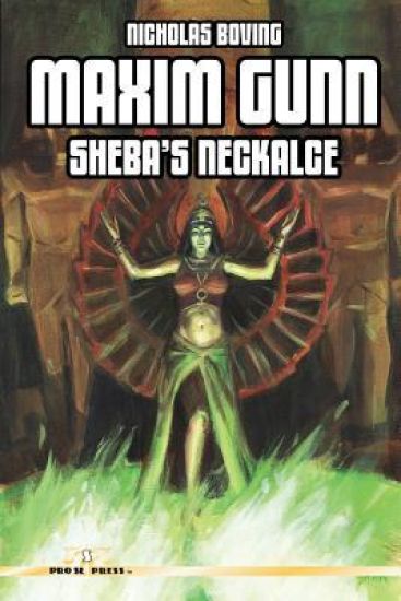 Maxim Gunn: Sheba's Necklace – Nicholas Boving, kirjan kansikuva
