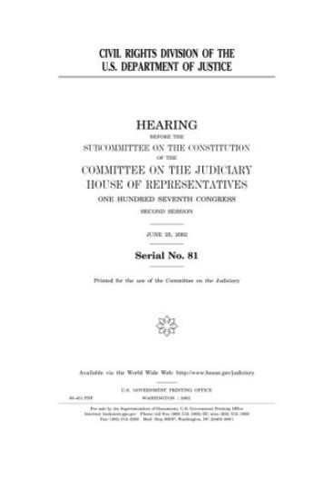 Civil Rights Division of the U.S. Department of Justice