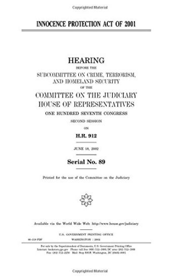 Innocence Protection Act of 2001