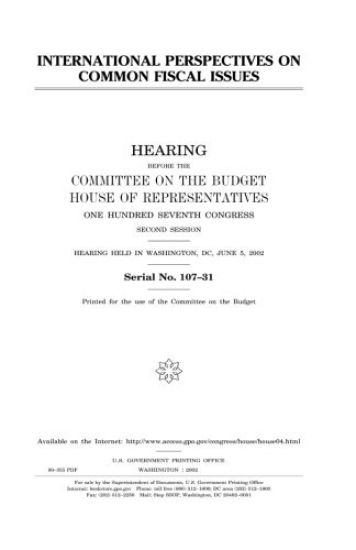 International perspectives on common fiscal issues