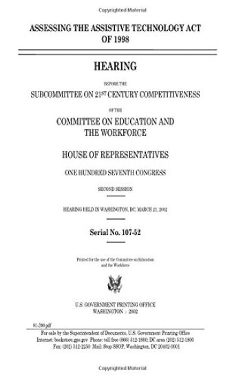 Assessing the Assistive Technology Act of 1998