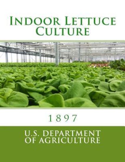 Indoor Lettuce Culture – U. S. Department of Agriculture, kirjan kansikuva