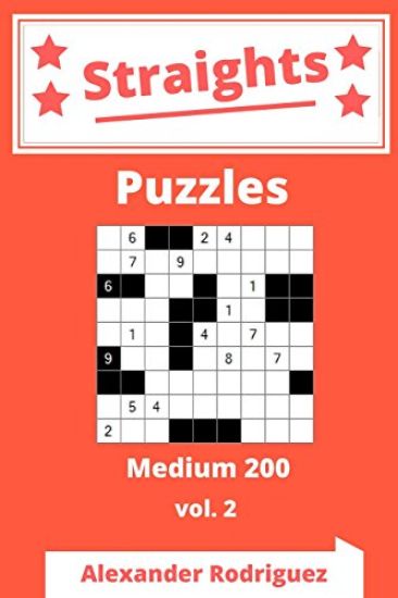 Straights Puzzles - Medium 200 vol. 2