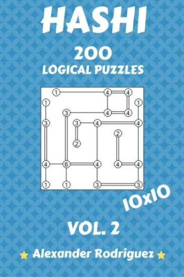 Hashi Logical Puzzles 10x10 - 200 vol. 2