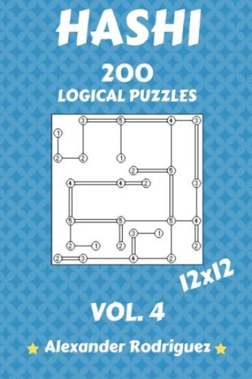 Hashi Logical Puzzles 12x12 - 200 vol. 4