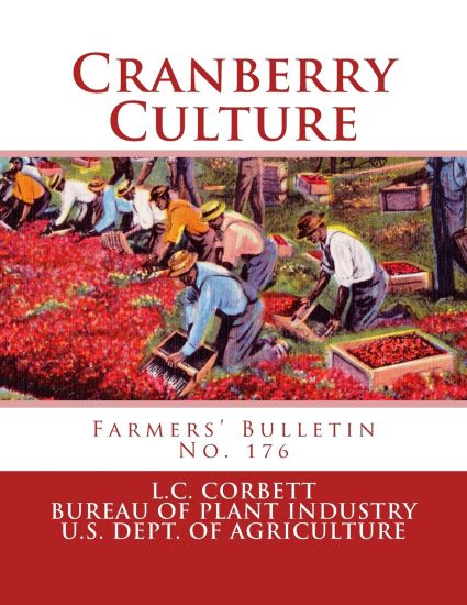 Cranberry Culture: Farmers' Bulletin No. 176 – Bureau of Plant Industry, kirjan kansikuva