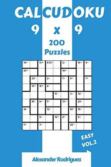 CalcuDoku Puzzles 9x9 - Easy 200 vol. 2