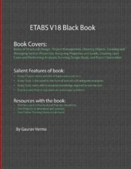 ETABS V18 Black Book