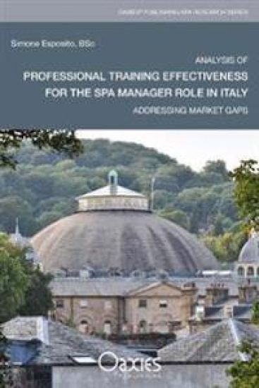 Analysis of Professional Training Effectiveness for the Spa Manager Role in Italy