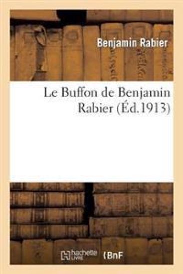 Le Buffon de Benjamin Rabier – Buffon, kirjan kansikuva