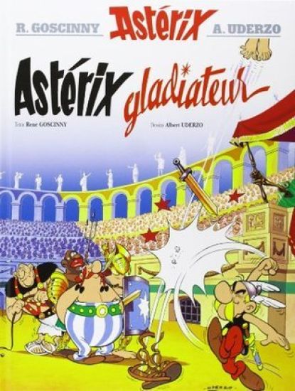 Asterix 4 Französische Ausgabe. Asterix gladiateur. Sonderausgabe