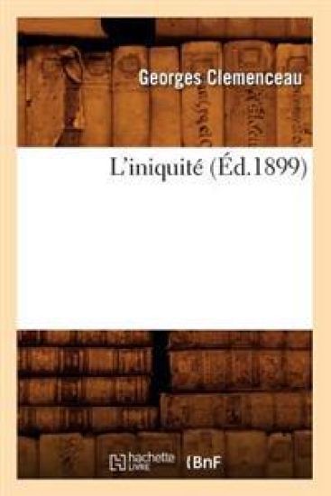 L'Iniquité (Éd.1899)