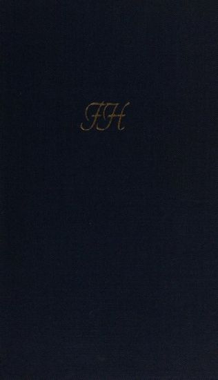 Friedrich Hebbel's Sämmtliche Werke. Fünfter Bd. (Éd.1891)