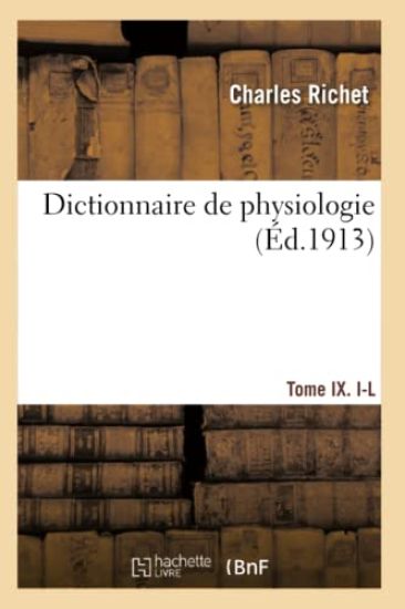 Dictionnaire de Physiologie