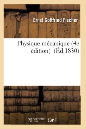 Physique Mécanique 4e Édition