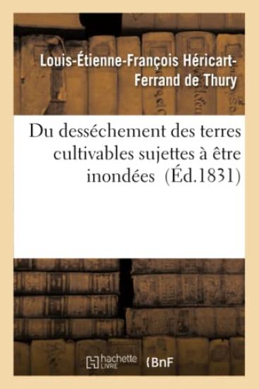 Du Desséchement Des Terres Cultivables Sujettes À Être Inondées
