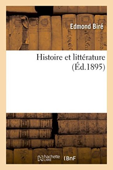 Histoire Et Littérature
