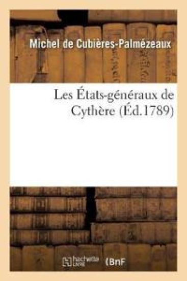 Les États-Généraux de Cythère