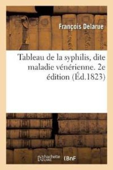 Tableau de la Syphilis, Dite Maladie Vénérienne. 2e Édition
