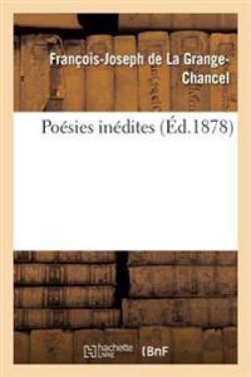 Poésies Inédites