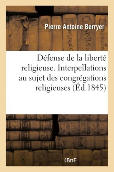 Défense de la Liberté Religieuse