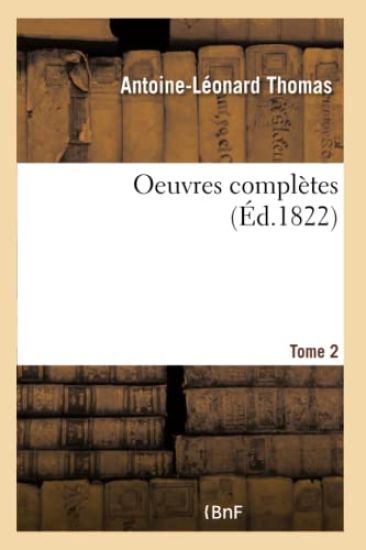 Oeuvres Complètes Tome 2