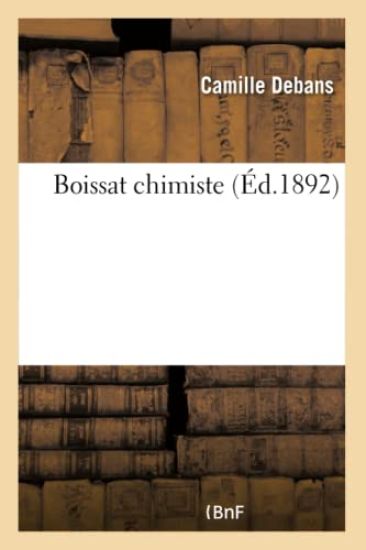 Boissat Chimiste