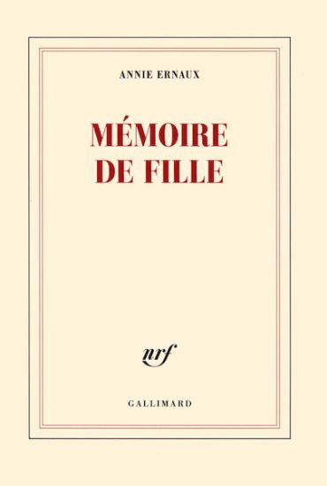 En flickas memoarer (Franska)