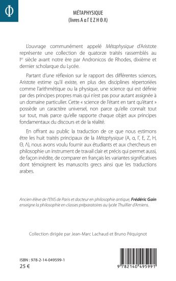 Métaphysique