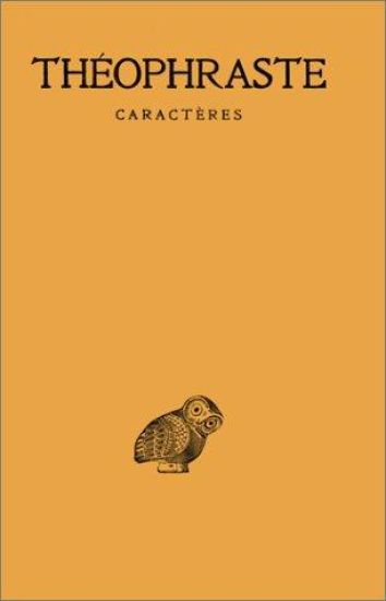 Theophraste, Caracteres