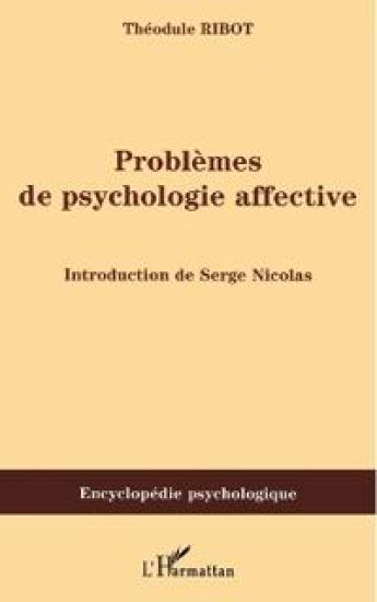 Problèmes de psychologie affective