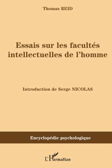 Essais sur les facultés intellectuelles de l'homme