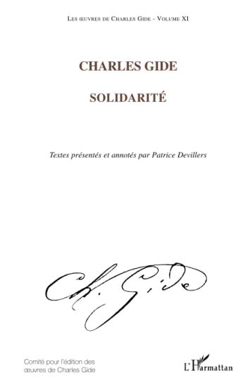 Charles Gide (Volume XI)