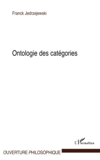 Ontologie des catégories
