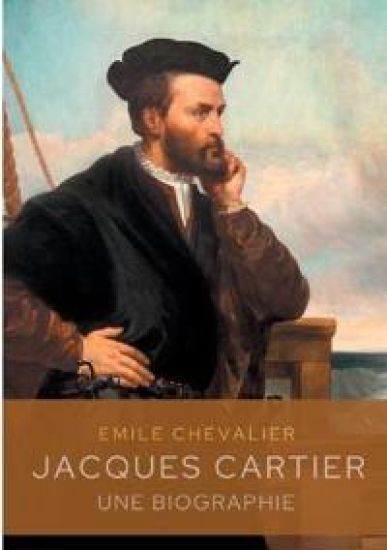 Jacques Cartier – Émile Chevalier, kirjan kansikuva