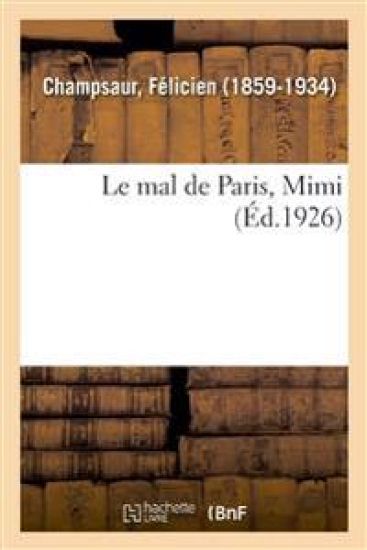 Le mal de Paris, Mimi
