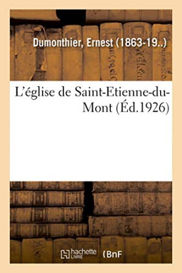 L'Église de Saint-Etienne-Du-Mont